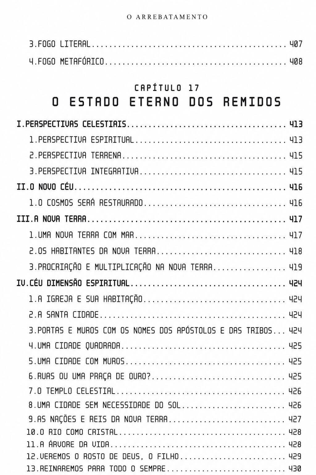 Sumário do livro — página 6