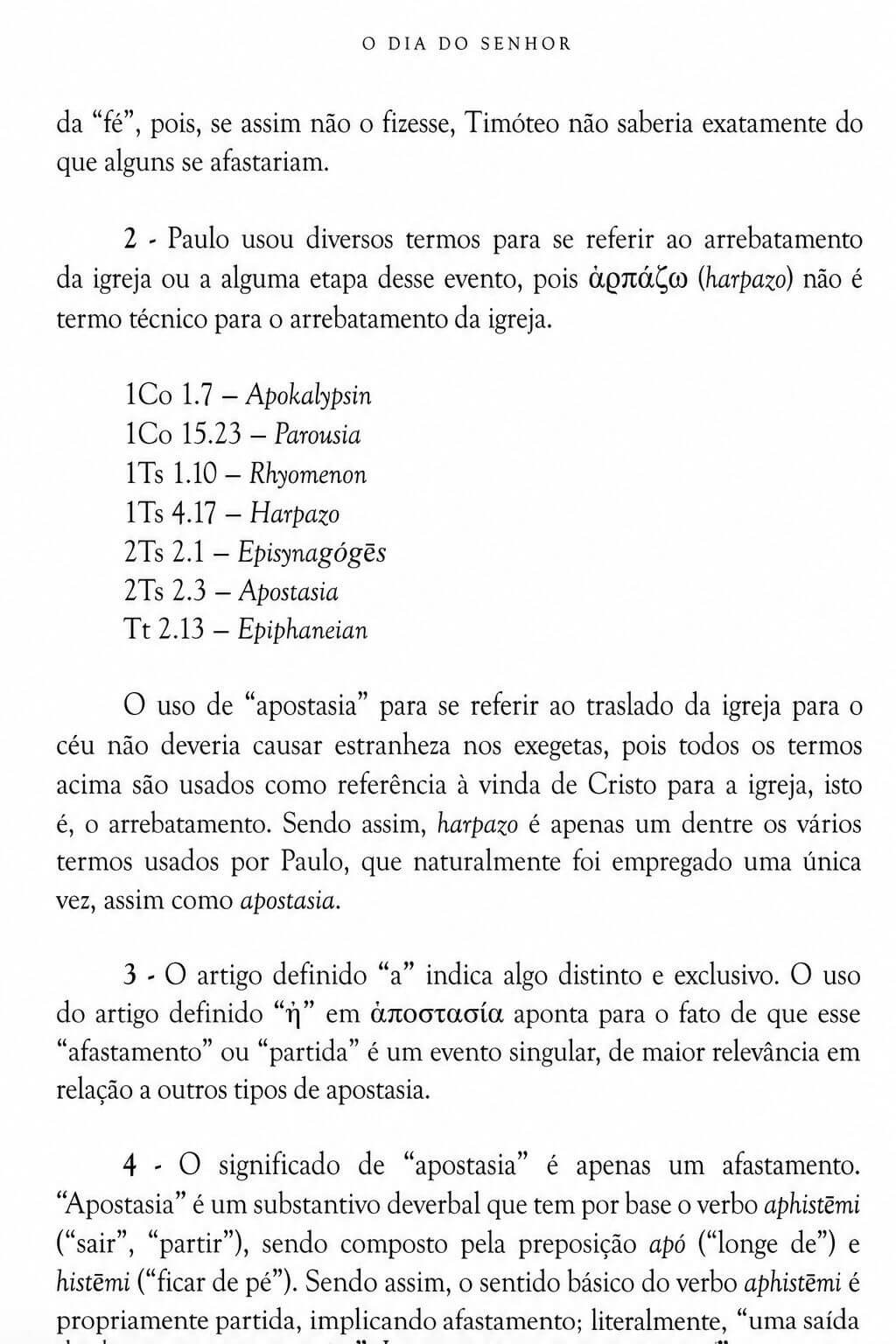 Sumário do livro — página 10